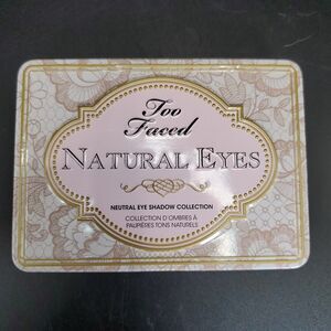 Too Faced Natural Eyes Neutral Eyeshadow Palette 9 Shades Makeup Tin